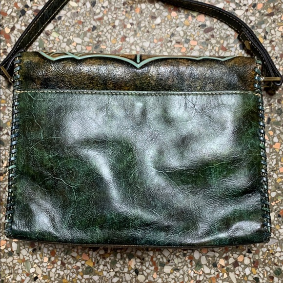 Patricia Nash-Burnished Tooled-Santilla Crossbody - Picture 2 of 9